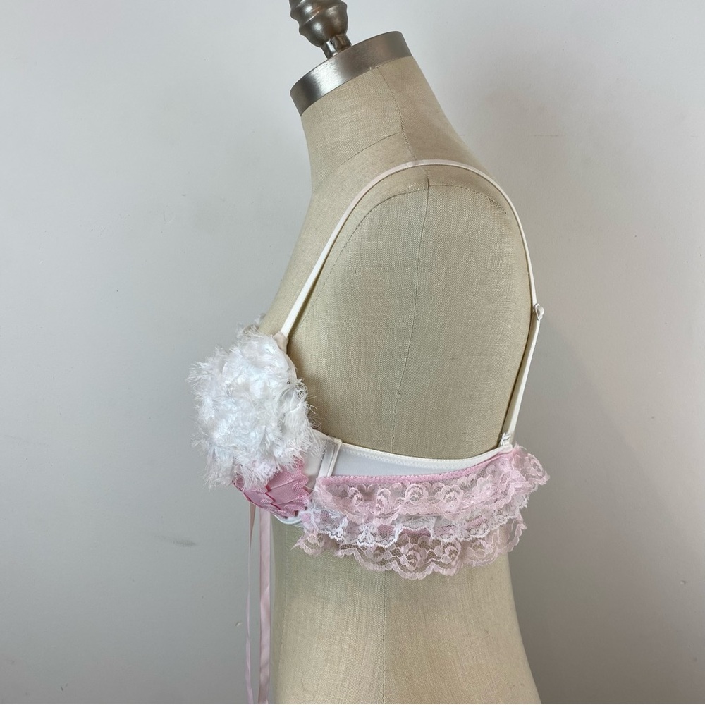 Handmade Pink Cupcake Rave Bra - Picture 5 of 16